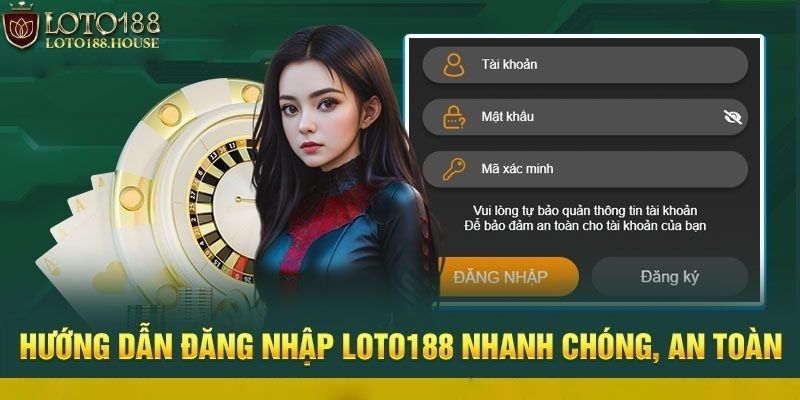 Hướng dẫn lô thủ cách đăng nhập Loto188 nhanh chóng