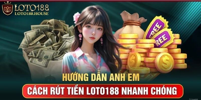 Hướng dẫn rút tiền Loto188 siêu dễ dàng và nhanh chóng